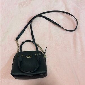 Kate Spade Small Black Leather Purse